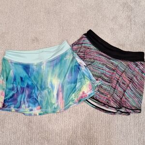Champion Kids Skorts in Tie-Dye and Stripes